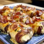 Oven-Baked Pig Shots with Bacon & Cheese