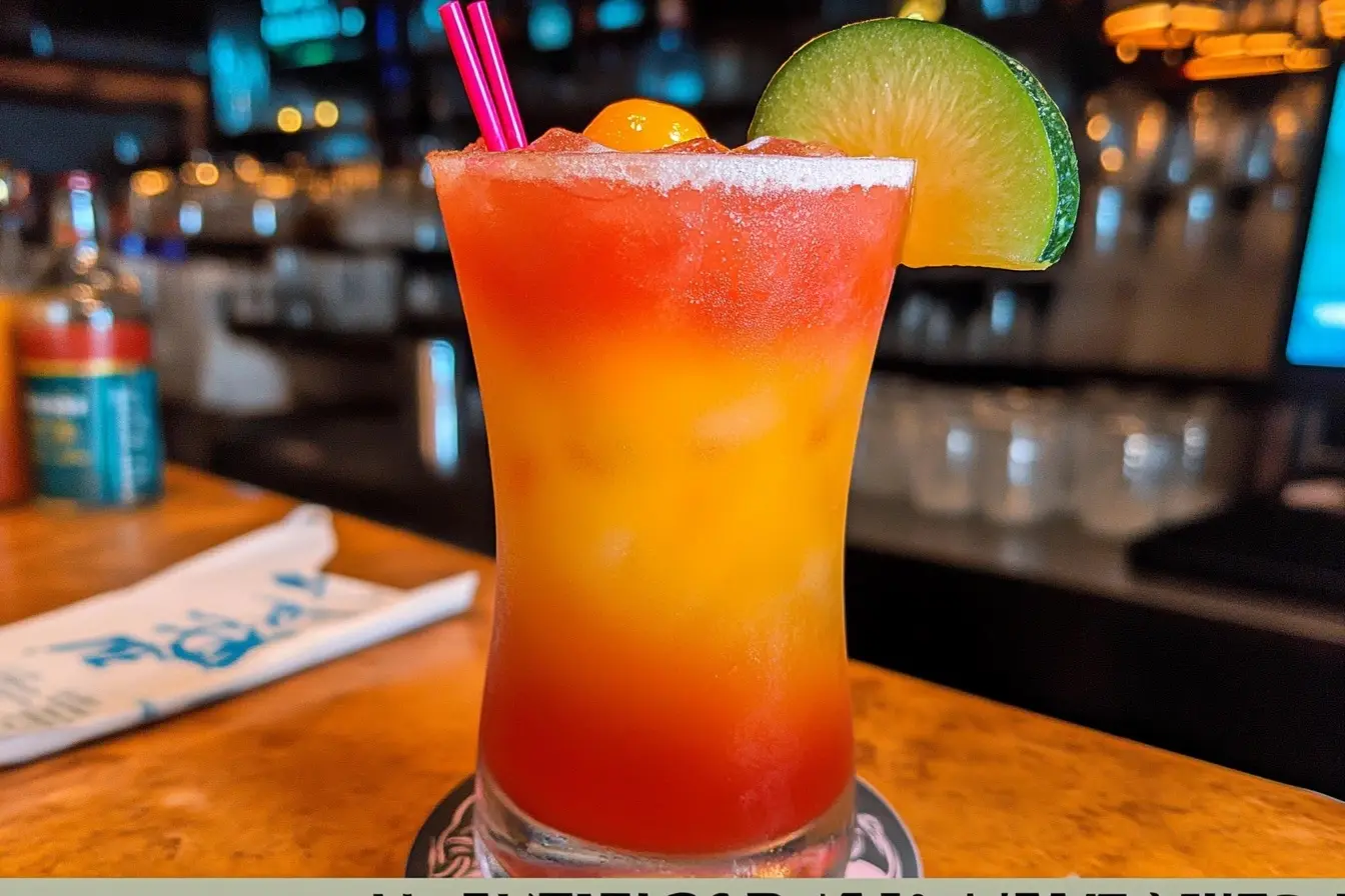 Fruity Hurricane Cocktail Twist