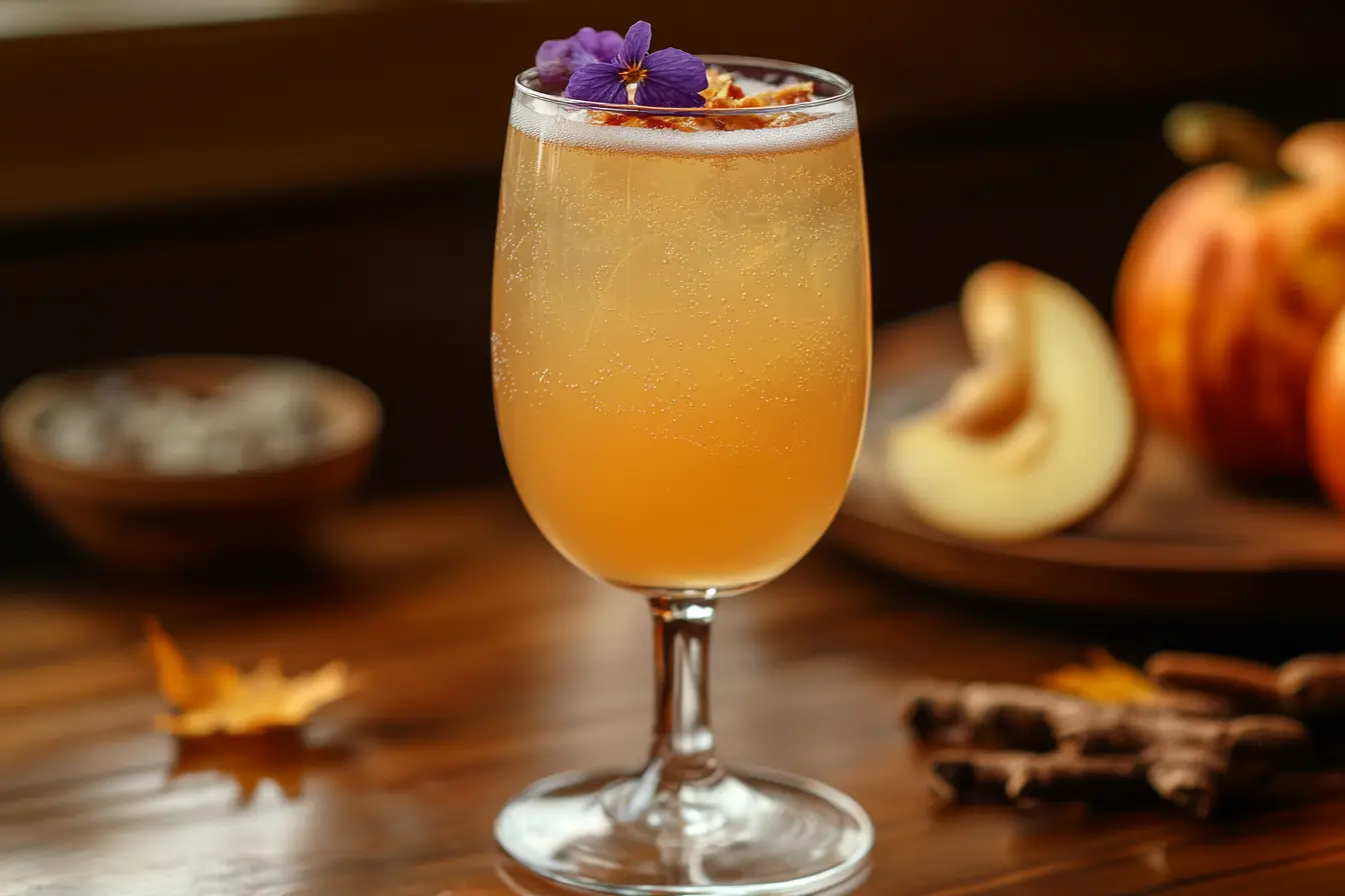 Get ready to refresh your fall gatherings with this delicious Autumn Fizz! This simple recipe combines sparkling drinks with seasonal flavors like apple and cinnamon, perfect for a cozy evening. It's a fantastic party drink that everyone will love! Cheers to autumn! 🍁🥂