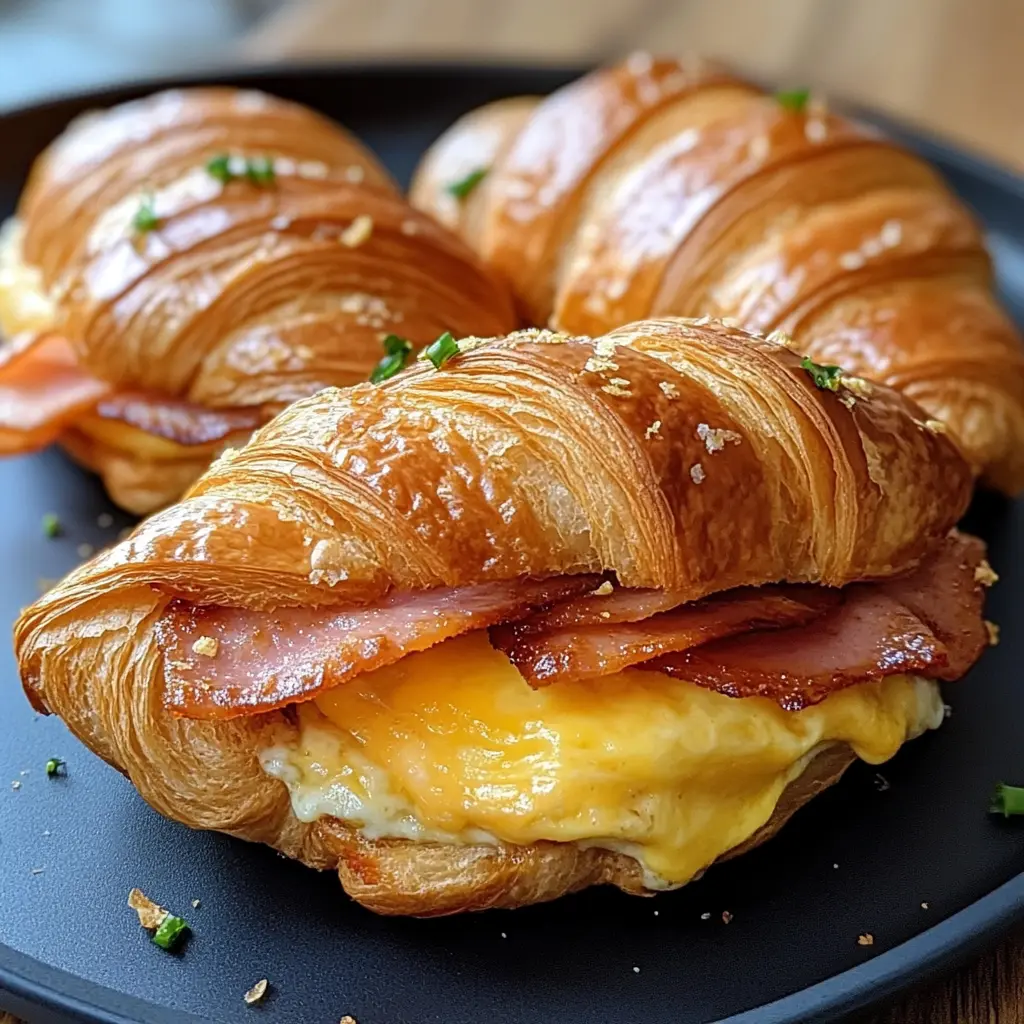 Quick and delicious, these Easy Croissant Breakfast Sandwiches are perfect for busy mornings! With flaky croissants, scrambled eggs, and your choice of cheese and meats, you’ll have a satisfying meal in minutes. Great for brunch ideas or meal prep, this simple recipe is a kid-friendly favorite. Make your breakfast special with these yummy sandwiches that are sure to please everyone!