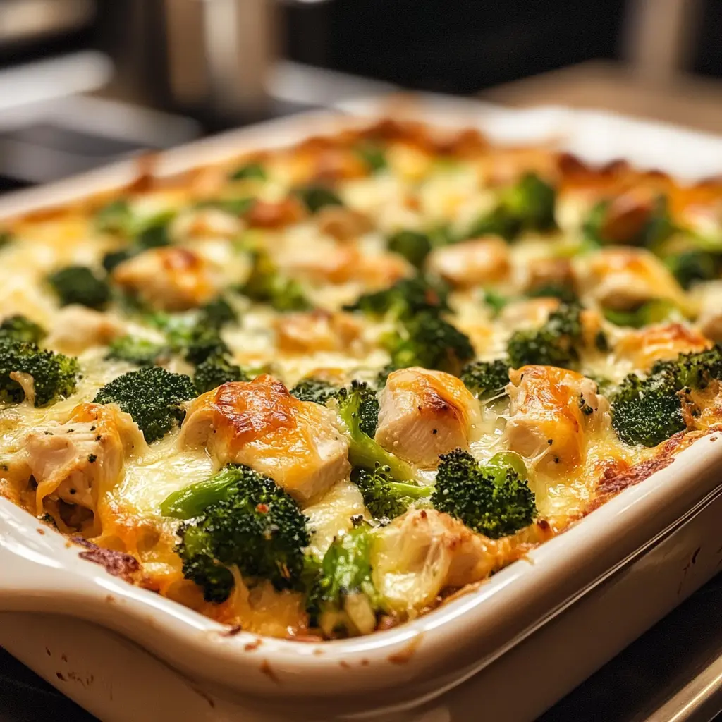 Enjoy a delicious and easy Keto Chicken and Broccoli Casserole! This creamy, low-carb dish is packed with tender chicken and nutritious broccoli, perfect for a healthy dinner. It's a great meal prep option and is sure to please the whole family. Try it today for a quick and satisfying meal!