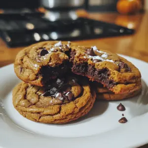 Bake a batch of tasty Pumpkin Chocolate Chip Cookies! This easy recipe combines soft, spiced pumpkin with sweet chocolate chips for a delightful treat. Perfect for fall gatherings, these cookies are a delicious way to enjoy the season. You'll love every bite! 🍪🎃