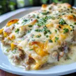 Southern Sausage Enchiladas with Creamy Gravy