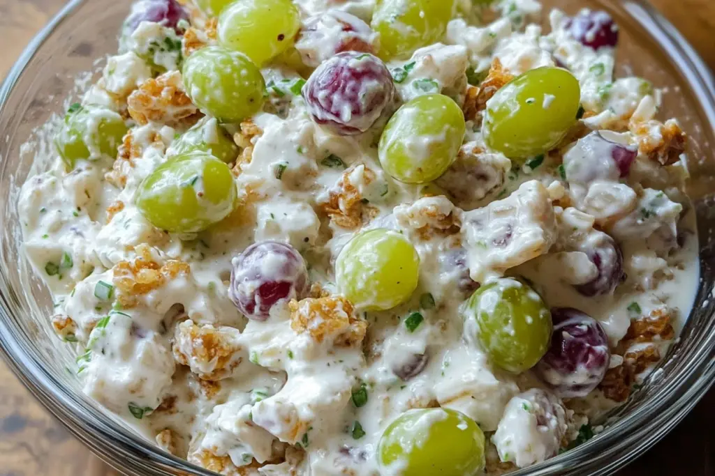 Trisha’s Creamy Grape Salad