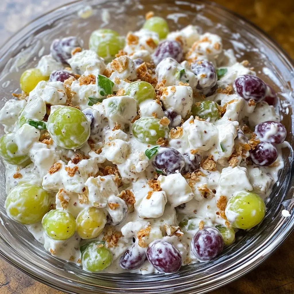 Trisha’s Creamy Grape Salad