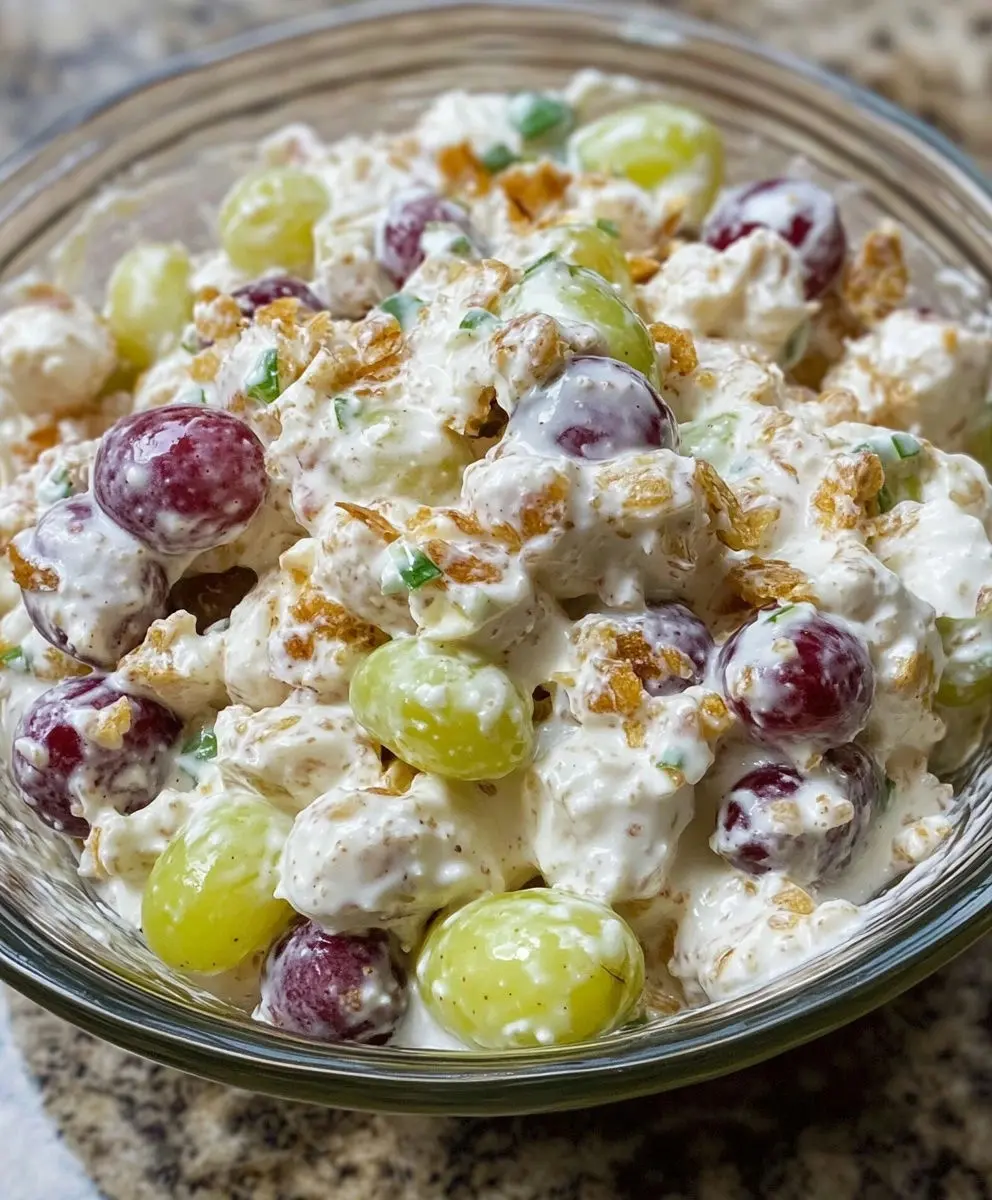 Trisha’s Creamy Grape Salad