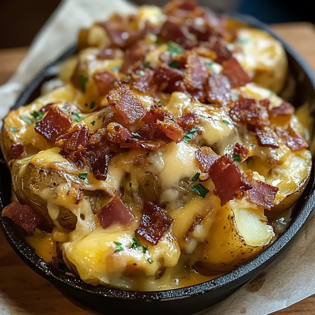 Mississippi Mud Loaded Potatoes