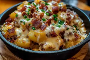 Mississippi Mud Loaded Potatoes