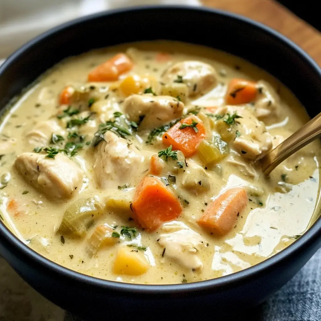 Creamy Hearty Chicken Stew