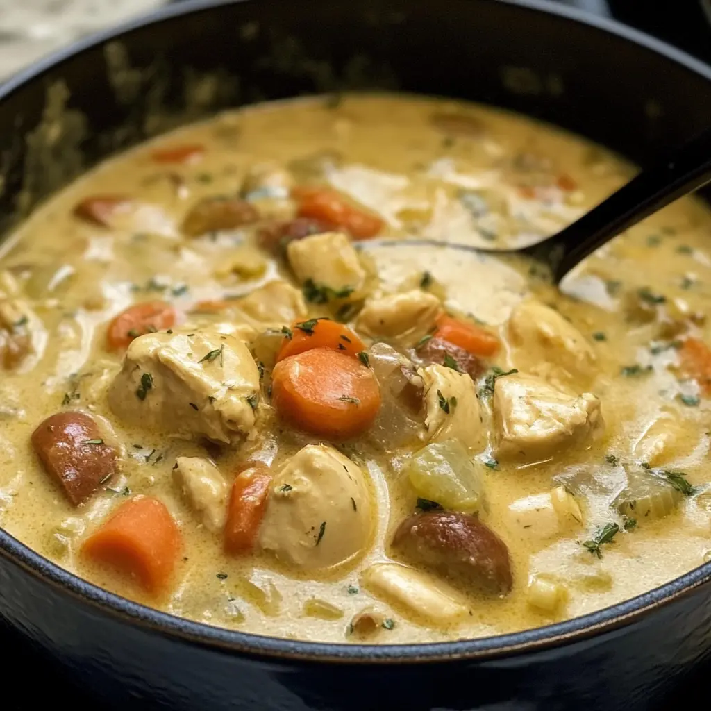 Creamy Hearty Chicken Stew