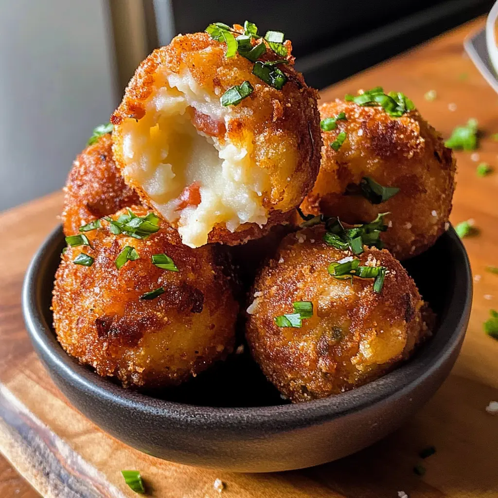 Loaded Mashed Potato Bites