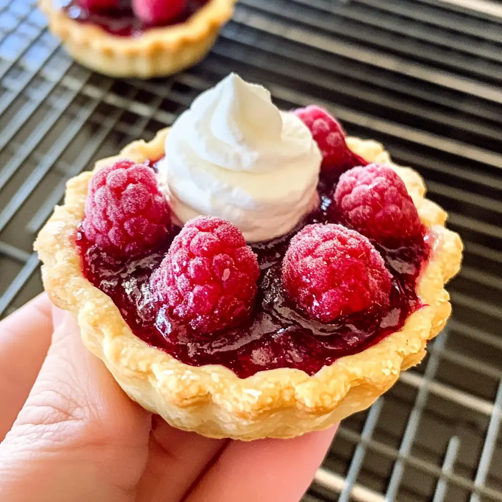 Mini Raspberry Tarts with a Twist