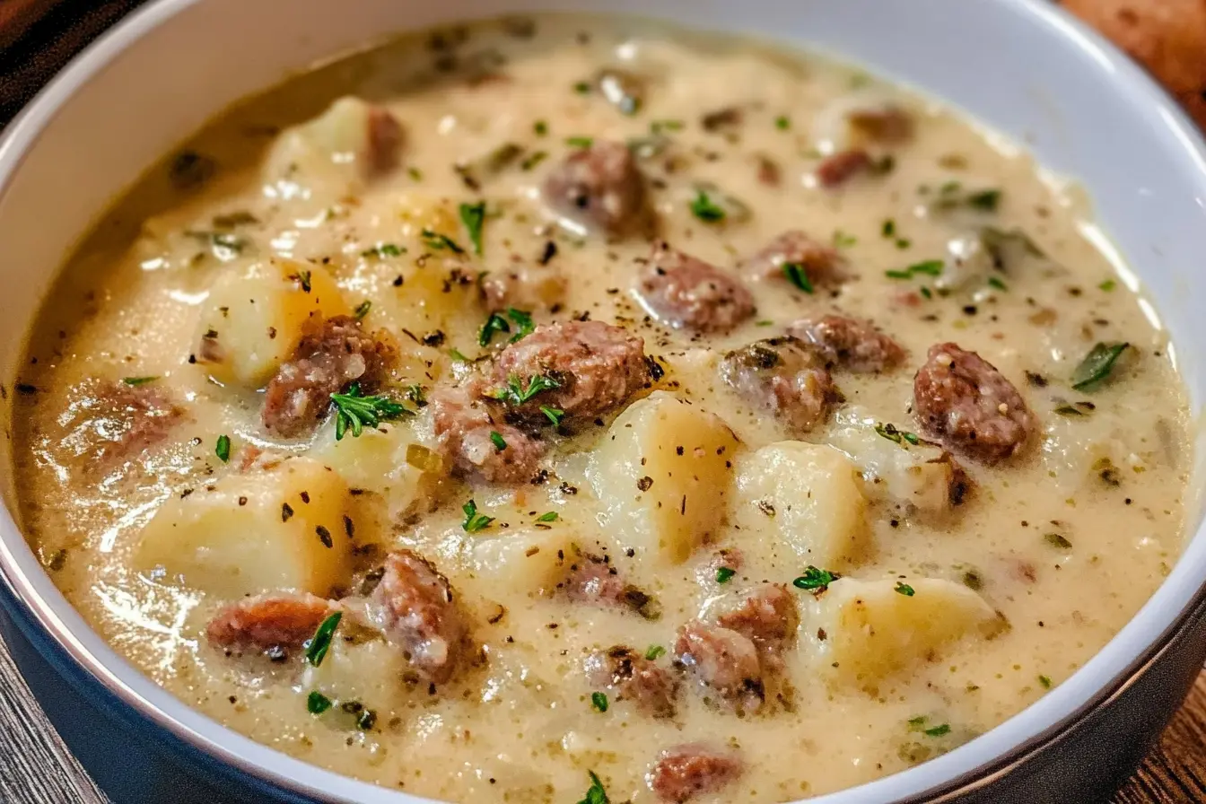 Creamy Potato and Sausage Chowder