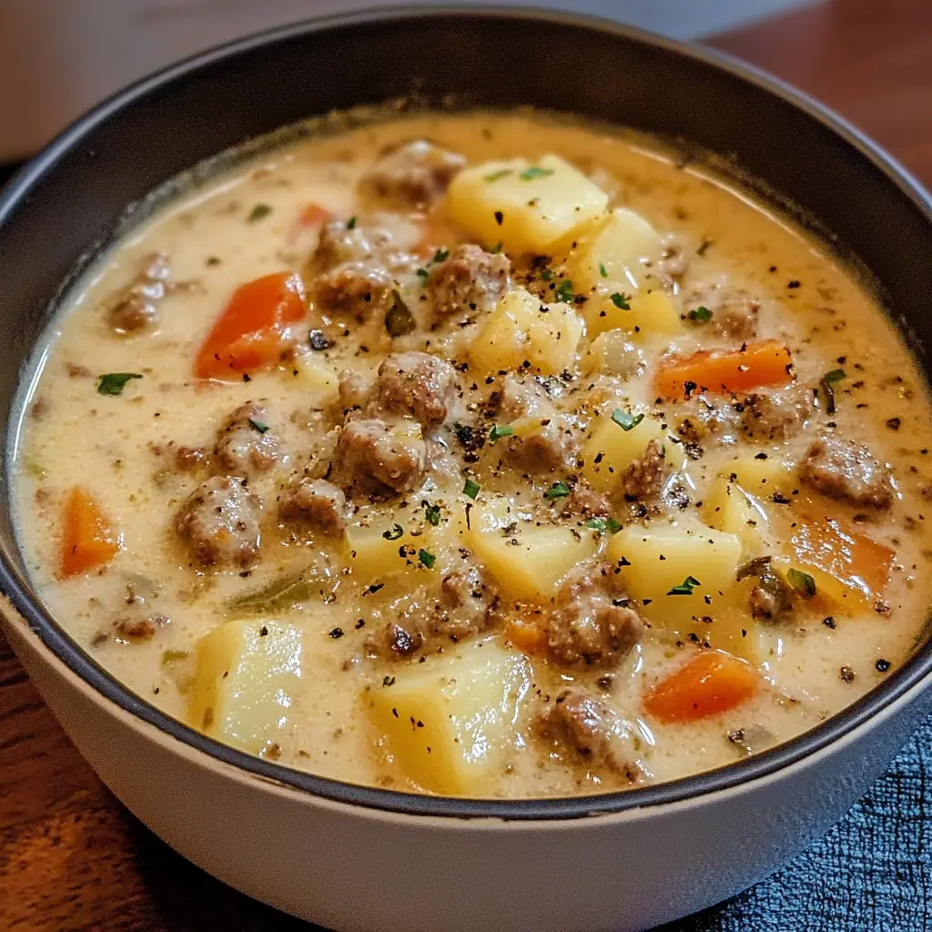 Creamy Potato and Sausage Chowder