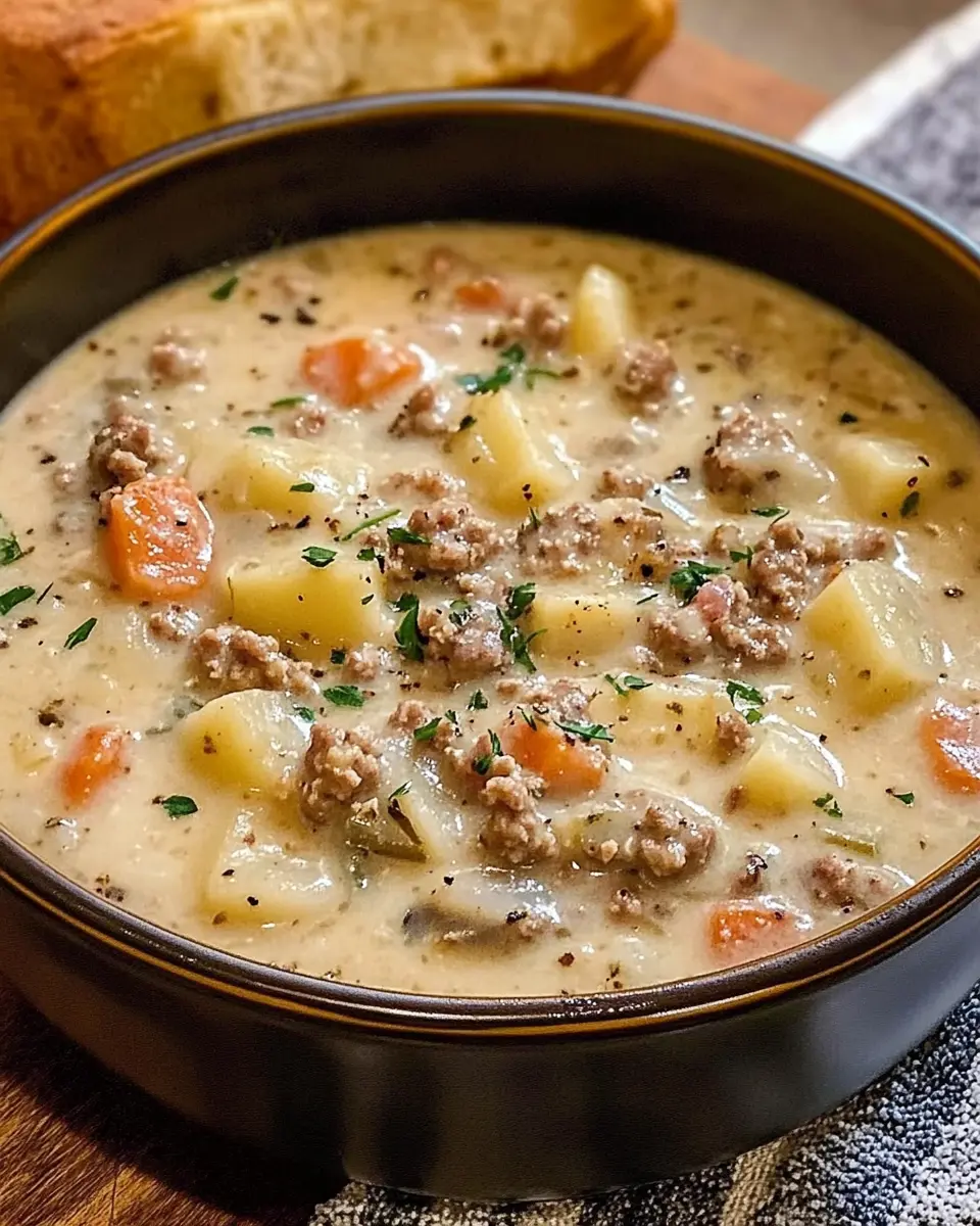 Creamy Potato and Sausage Chowder