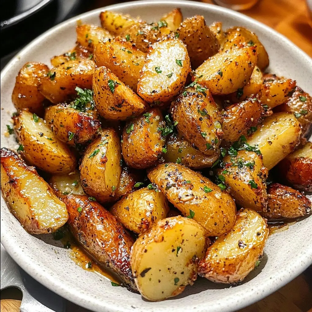 Honey Mustard Roasted Potatoes