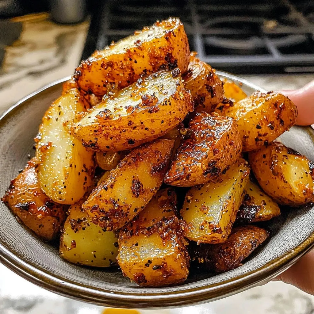 Honey Mustard Roasted Potatoes