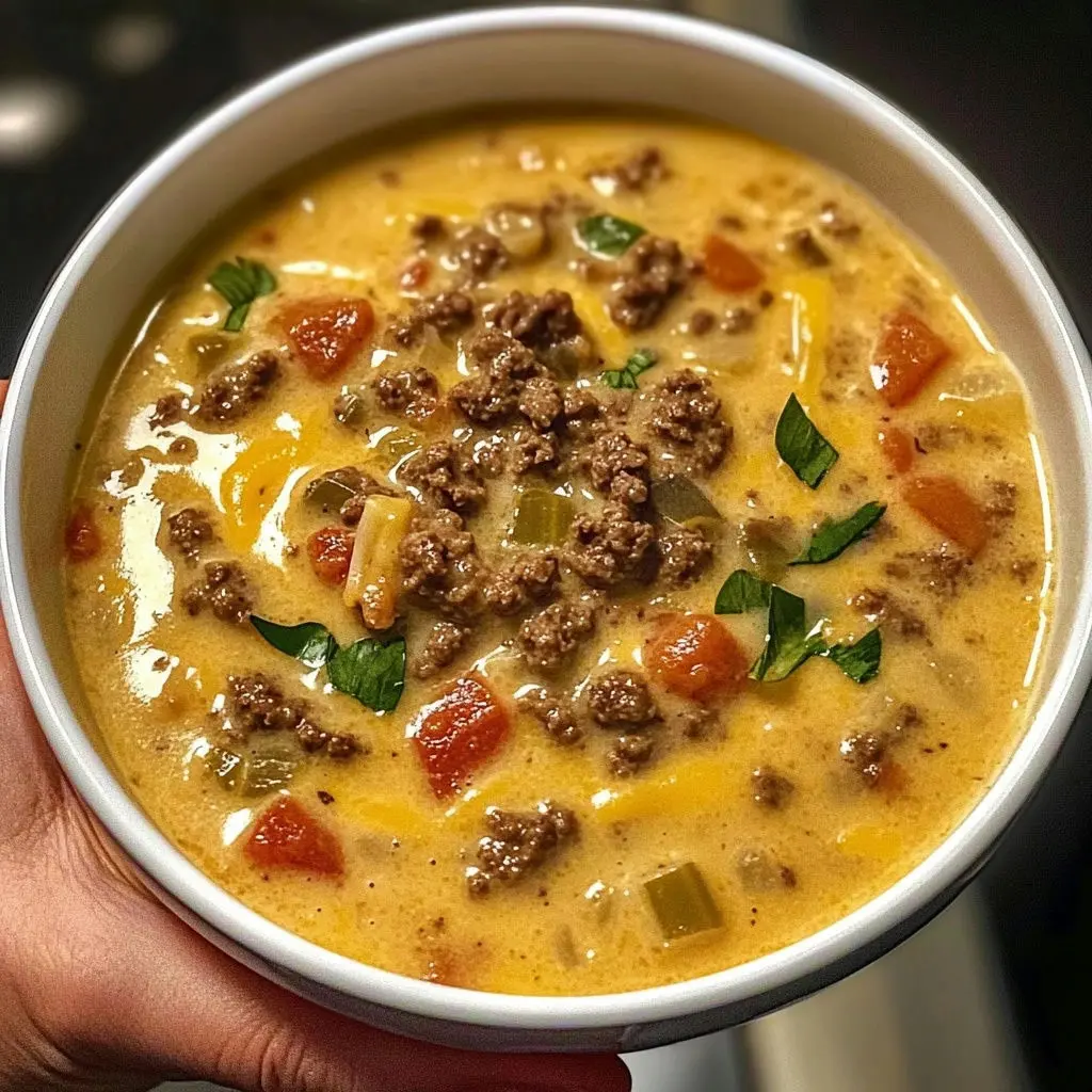 Ultimate Cheeseburger Soup