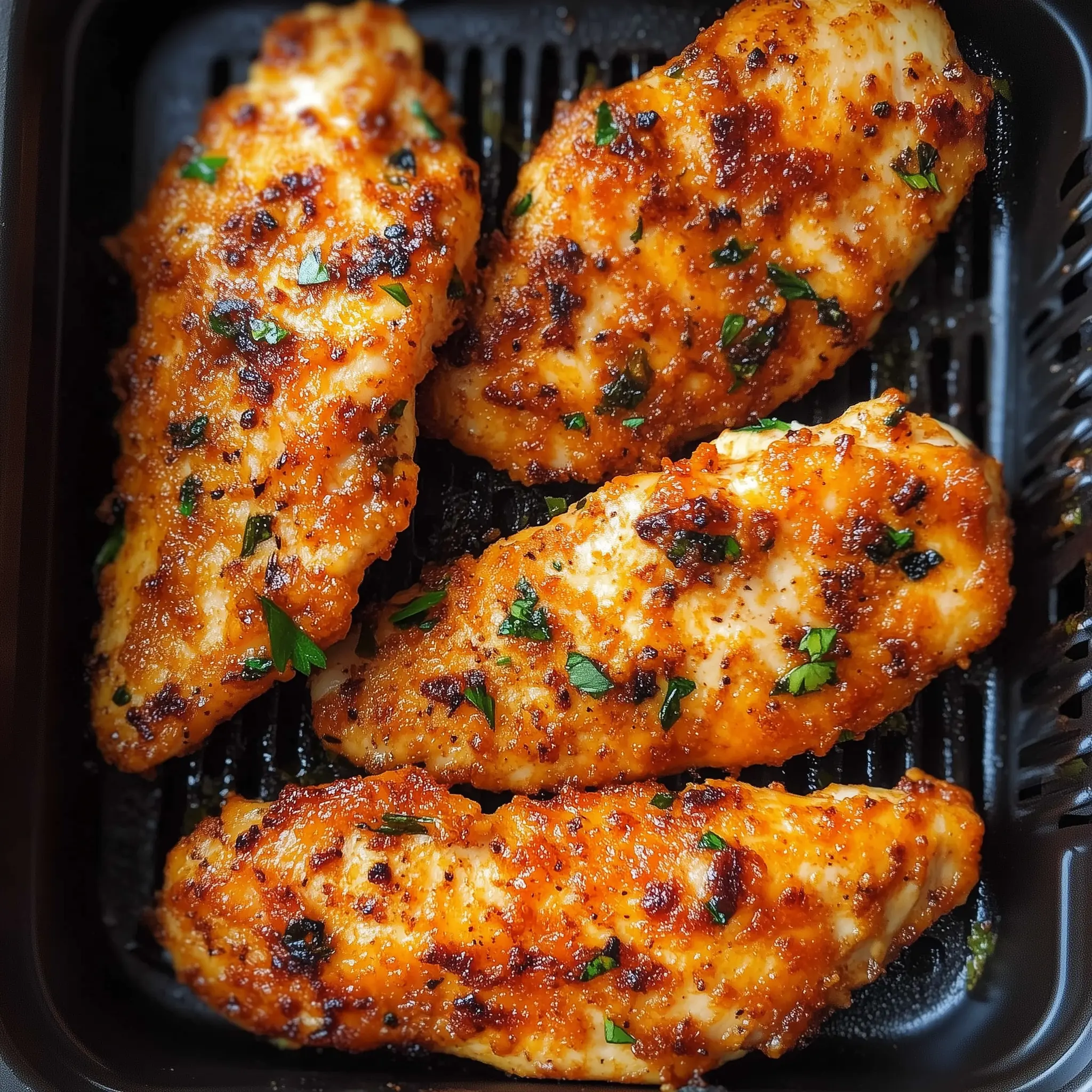 Enjoy quick and delicious Air Fryer Chicken Tenders that are perfectly crispy and juicy in just 20 minutes! This easy recipe is not only a healthier alternative but also family-friendly. Ideal for busy weeknights or as a crowd-pleasing snack. Try these flavorful tenders tonight! Save this pin for a tasty meal!