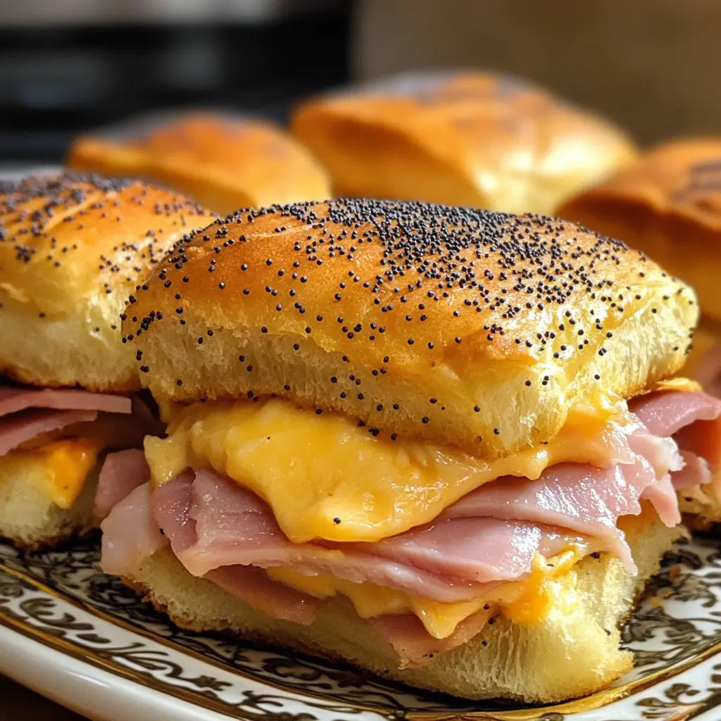 These Baked Ham and Cheese Sliders are perfect for game day snacks or a quick dinner. Made with soft rolls, delicious ham, and gooey cheese, they are easy to prepare and will be a hit at your next gathering. These tasty sliders are packed with flavor and are great for meal prep or party food. Enjoy them hot from the oven for a comforting treat!