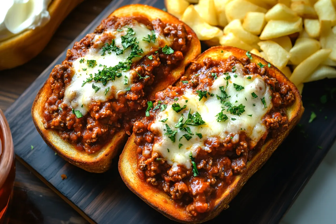 Try these Delicious Texas Toast Sloppy Joes for a mouthwatering meal! This easy recipe combines hearty beef, zesty sauce, and crispy Texas toast, making it perfect for family dinners or gatherings. Enjoy the comforting flavors and satisfying texture that everyone will love. Save this pin and bring home the taste of classic comfort food tonight!