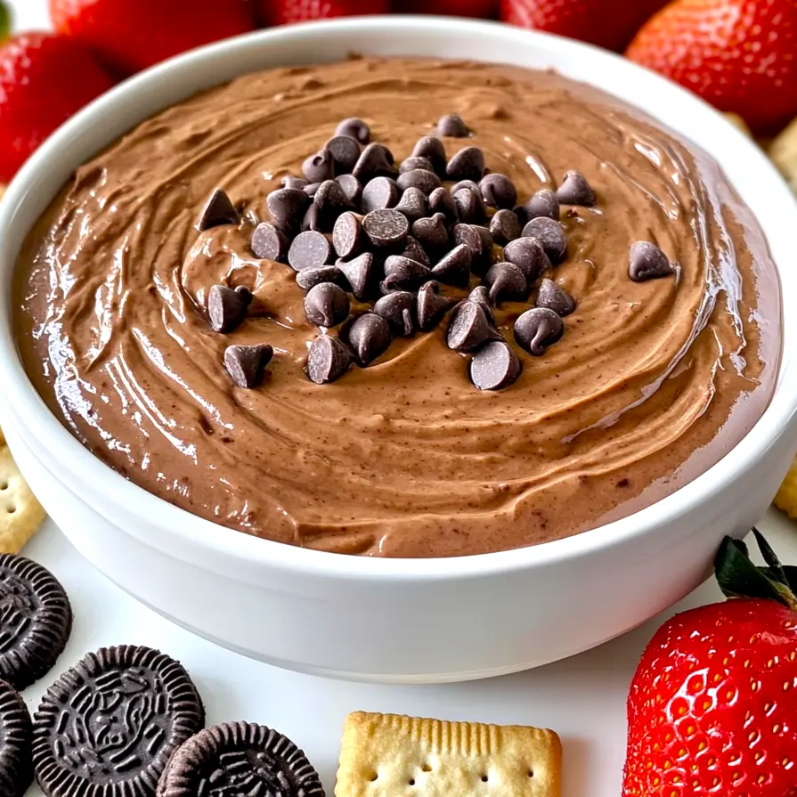 This Easy No-Bake Brownie Batter Dip is a delicious treat that everyone will love. Made with simple ingredients, it’s perfect for parties or movie nights. Serve this creamy brownie dip with fruits or cookies for a tasty dessert. Quick, easy, and so yummy, it’ll be a hit at your next gathering!