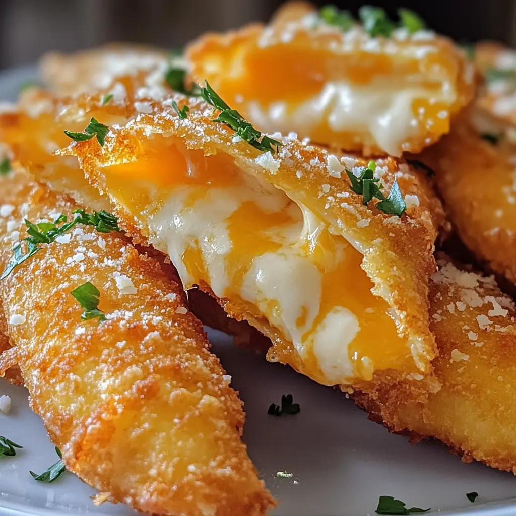 These Fried Cheese Stuffed Doritos are a fun and cheesy snack that everyone will love! Easy to make, these crispy bites are perfect for parties or game day. Just fry the stuffed Doritos until golden brown for a delicious treat. Enjoy them with your favorite dip for an even better flavor! Great for sharing or keeping all to yourself!