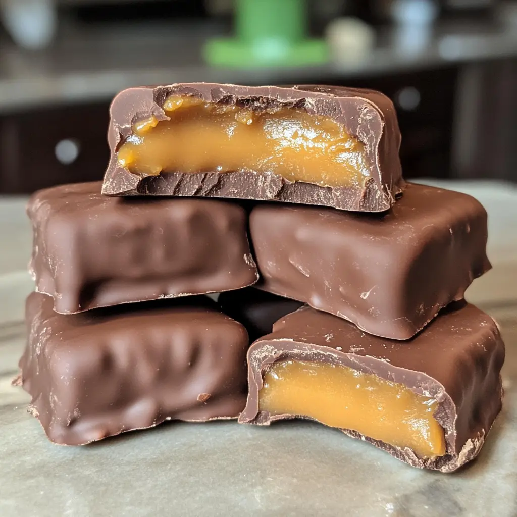 Make delicious Homemade Milky Ways with this easy recipe! These tasty treats have a smooth chocolate layer, creamy caramel, and fluffy nougat inside. Perfect for candy lovers and a fun dessert project. Share these sweet bars at parties or enjoy them as a special snack at home. You'll love making your very own version of this classic candy!