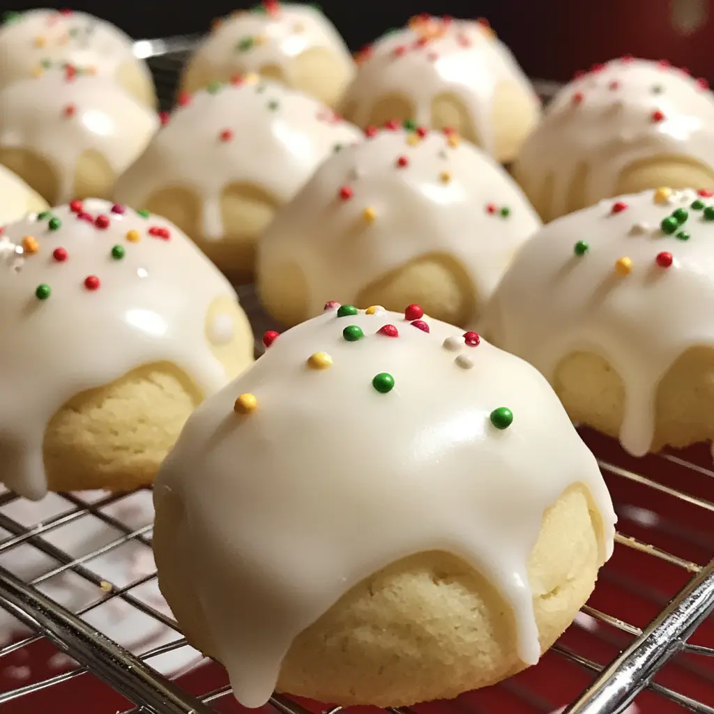 These Italian almond cookies are a delightful treat I can't get enough of! With their perfectly crispy exterior and soft center, they are made with almond flour and gently flavored with vanilla. Save this easy recipe for your next cookie craving or special occasion!