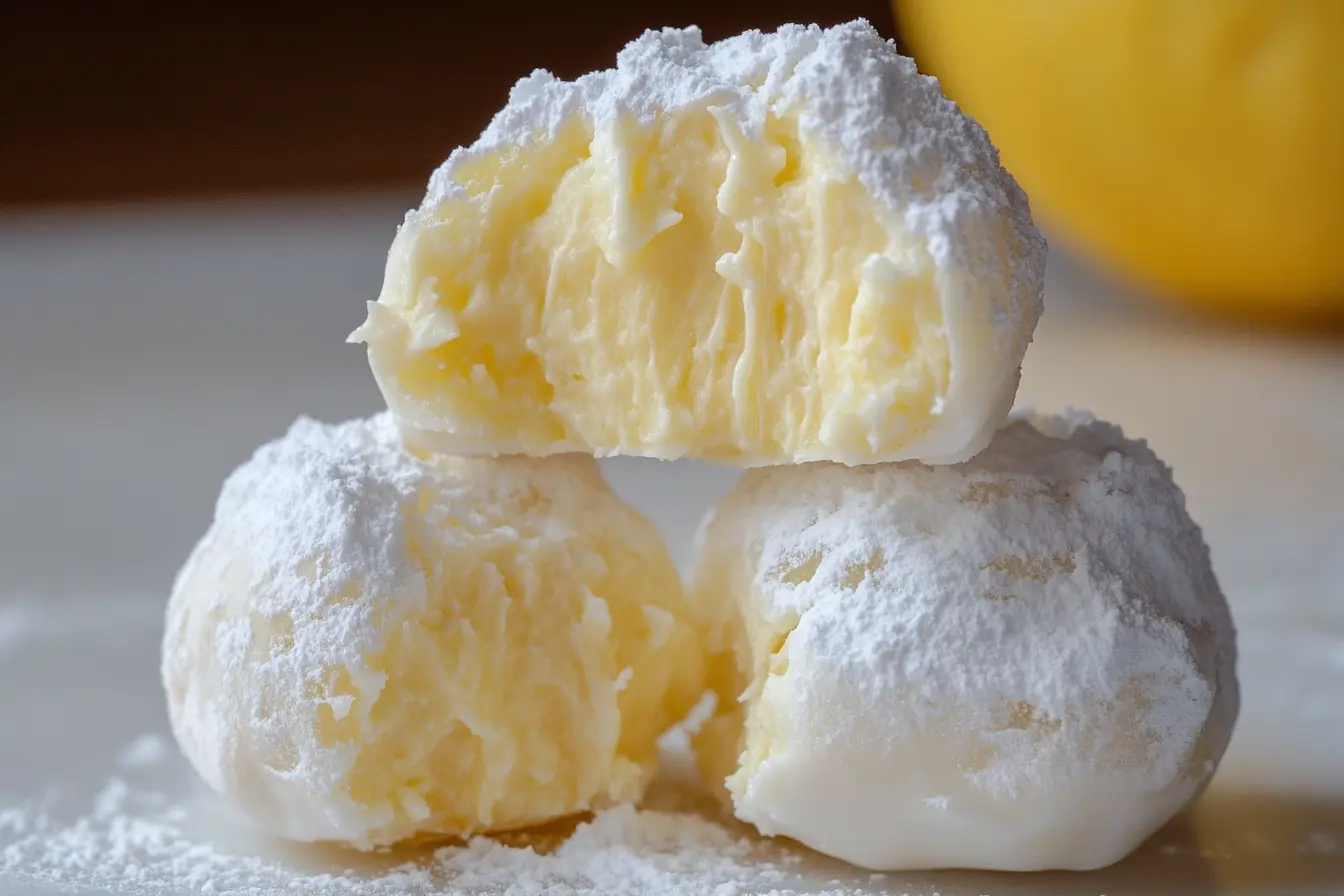 I love how these lemon truffles are a burst of sunshine in every bite! With a zesty lemon flavor and a creamy texture, they’re a delightful treat. Save this easy recipe for your next dessert or whenever you need a sweet pick-me-up!