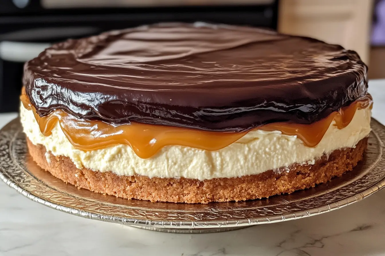 I love how this Millionaire’s Cheesecake is rich, creamy, and absolutely decadent! This dreamy dessert features layers of velvety cheesecake, chocolate, and a buttery crust. Save this showstopper for your next celebration or dinner party!