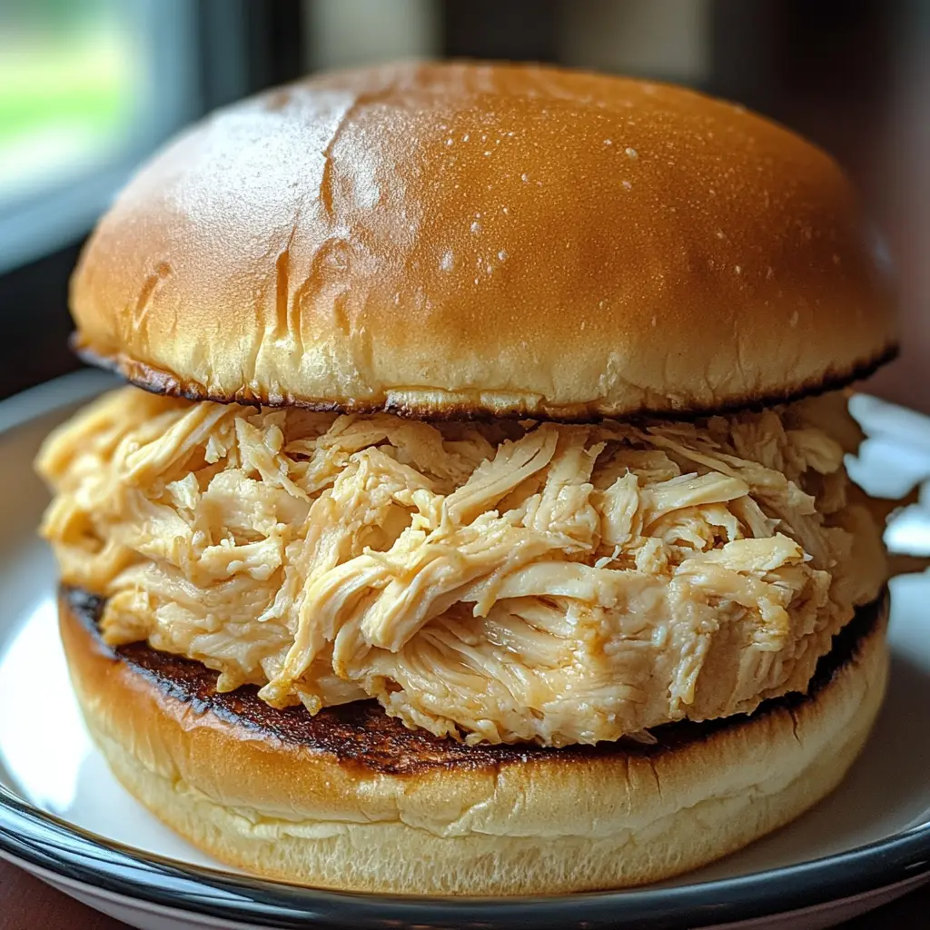 Try this easy Ohio Shredded Chicken Sandwich recipe for a delicious, hearty meal! Made with tender chicken, savory spices, and a tangy sauce, it's perfect for lunch or dinner. Great for game days or gatherings! Save this pin and bring the taste of Ohio to your table today!