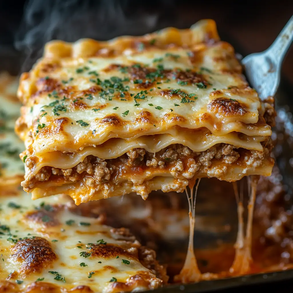 This Easiest Lasagna Recipe is perfect for a quick and delicious dinner! With layers of pasta, cheese, and rich tomato sauce, this easy lasagna is a family favorite. It’s simple to make and great for weeknight meals or gatherings. Try this comforting dish that everyone will love!