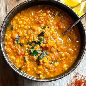 Warm up with this hearty Anti-Inflammatory Red Lentil Soup! Packed with nutritious red lentils, fresh vegetables, and aromatic spices, this comforting soup is perfect for a cozy dinner or meal prep. Enjoy its vibrant flavors while supporting your health. Save this recipe for chilly days or when you need a healthy boost!