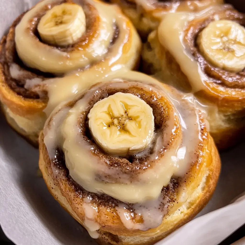 Wake up to the aroma of freshly baked Banana Cinnamon Rolls! These rolls are packed with the sweet, comforting flavors of ripe bananas and warm cinnamon, making them perfect for breakfast or a cozy brunch. Easy to make and utterly delicious, this recipe is a must-try. Save this pin for a delightful treat that’s sure to impress your family and friends!