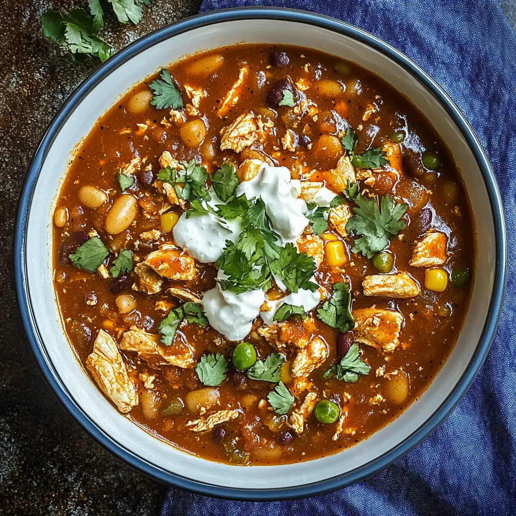 Warm up your dinner with this zesty Buffalo Chicken Chili! Packed with delicious shredded chicken, bold buffalo sauce, and hearty beans, this recipe brings a fiery twist to your typical chili. Perfect for game day or cozy nights in, it’s easy to make and full of flavor. Save this must-try recipe to impress your friends and family!