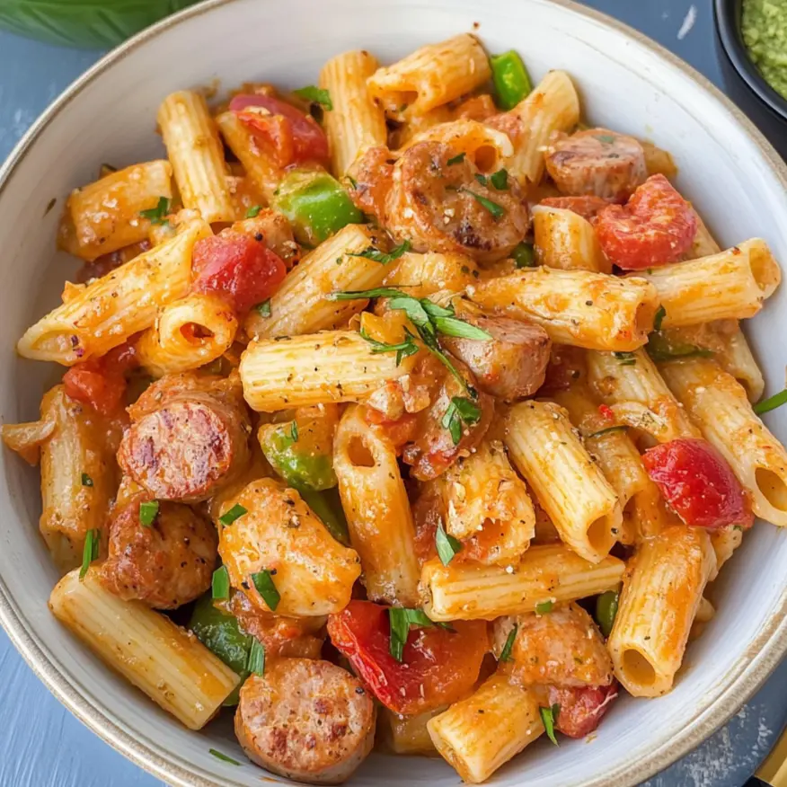 Spice up your dinner with this creamy Cajun Pasta that’s bursting with bold flavors! Made with tender pasta, smoky sausage, and a kick of Cajun seasoning, this dish is perfect for weeknight meals or gatherings. Save this recipe to impress your family and friends at your next dinner party!