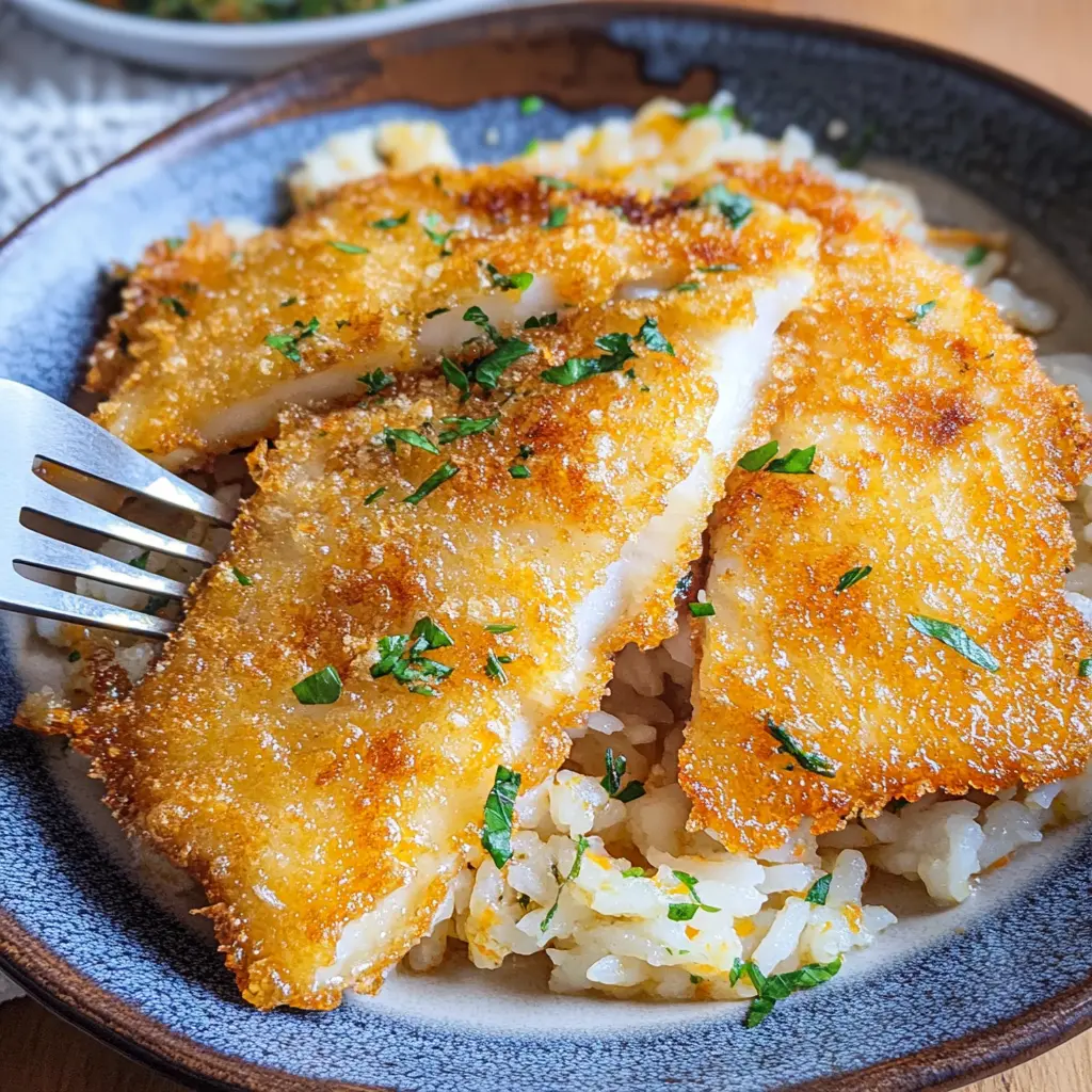 Delight in this simple and quick recipe for easy pan-fried fish! Using fresh fillets and a crispy coating, this dish is perfect for busy weeknights. Infused with lemon and herbs, it brings a burst of flavor to your table. Save this recipe for your next family dinner or whenever you're craving something light and tasty!