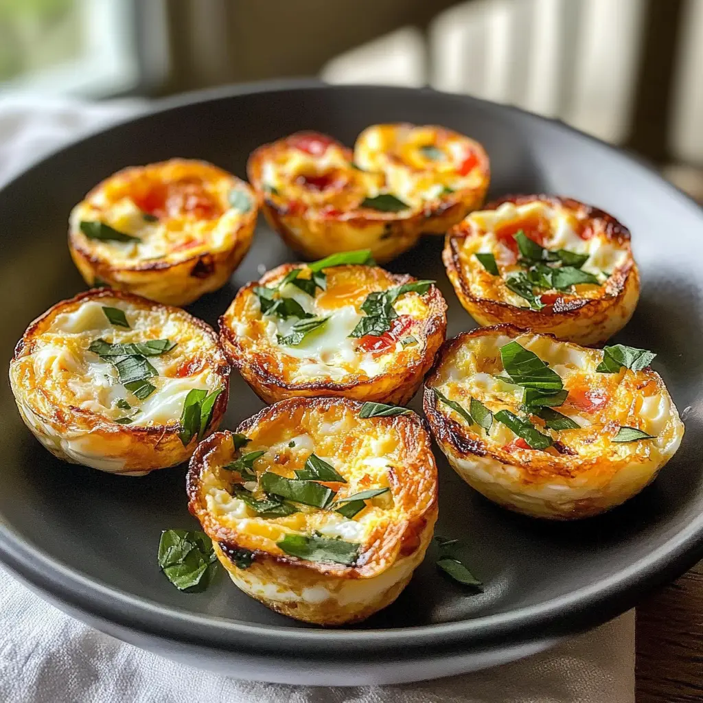 Start your day off right with these Healthy Egg White Breakfast Bites! Packed with protein and fresh veggies, they're the perfect grab-and-go option for busy mornings. Enjoy the zesty taste of pepper, spinach, and cheese in every bite. Save this recipe for a satisfying breakfast or a delightful brunch treat!