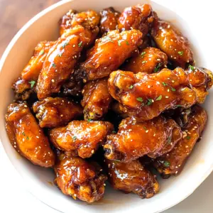 Get ready for game day with these Sweet Honey Garlic Chicken Wings! Perfectly crispy and coated in a luscious honey garlic sauce, these wings are a crowd-pleaser. Made with simple ingredients, they are easy to whip up for any occasion. Don’t forget to save this recipe—you'll want to make these again and again!