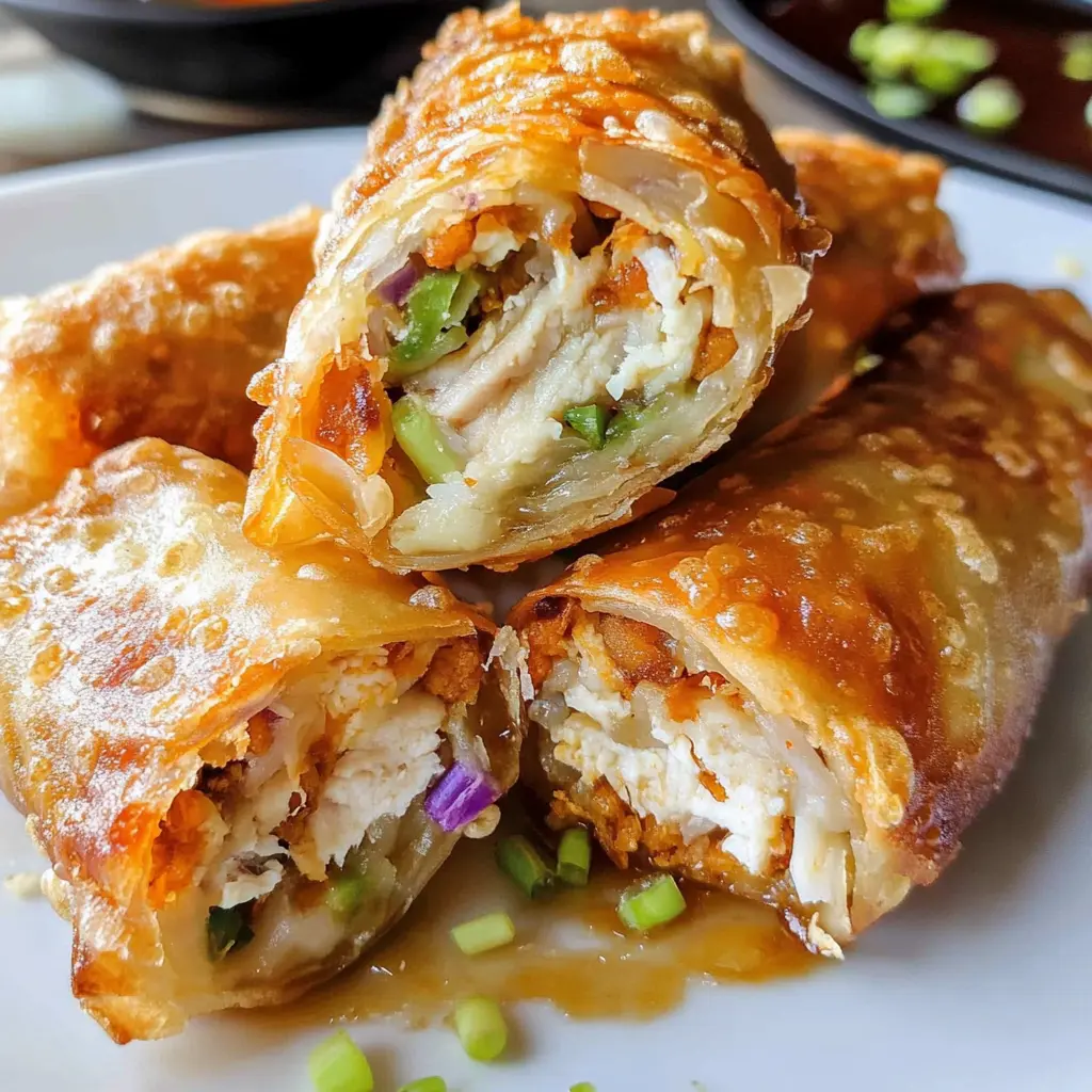 Crispy Baked Chicken Egg Rolls are a delightful treat for any occasion! Filled with juicy chicken, fresh veggies, and bursting with flavor, these egg rolls are not only delicious but also lighter than fried versions. Perfect for game nights or family gatherings, save this recipe to impress your friends and enjoy a homemade snack that everyone will love!