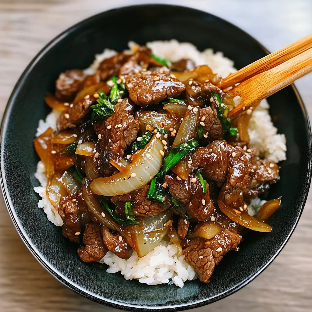 Bring excitement to your dinner table with this Beef Onion Stir-fry! Juicy beef and sweet onions come together in a quick, flavorful dish that’s perfect for busy weeknights. Packed with simple ingredients and big taste, this recipe is sure to become a family favorite. Save it now for a delicious, satisfying meal anytime!