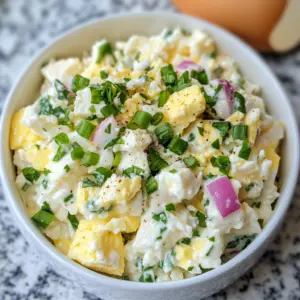 Transform your lunch routine with this protein-packed Cottage Cheese Egg Salad! Creamy cottage cheese pairs perfectly with hard-boiled eggs and fresh herbs, creating a light yet filling dish. Perfect for sandwiches or served on crisp lettuce for a refreshing twist. Save this recipe for quick and nutritious meals any day of the week!