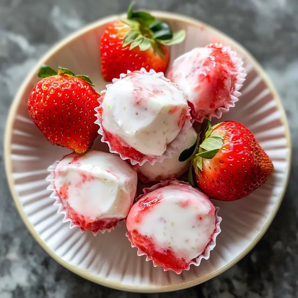 These Healthy Strawberry Yogurt Bites are the perfect guilt-free snack! Made with fresh strawberries and creamy yogurt, they’re packed with flavor and nutrients. Enjoy this easy, no-bake treat anytime you need a refreshing bite. Save this recipe for summer picnics, after-school snacks, or a healthy dessert option. Your taste buds will thank you!