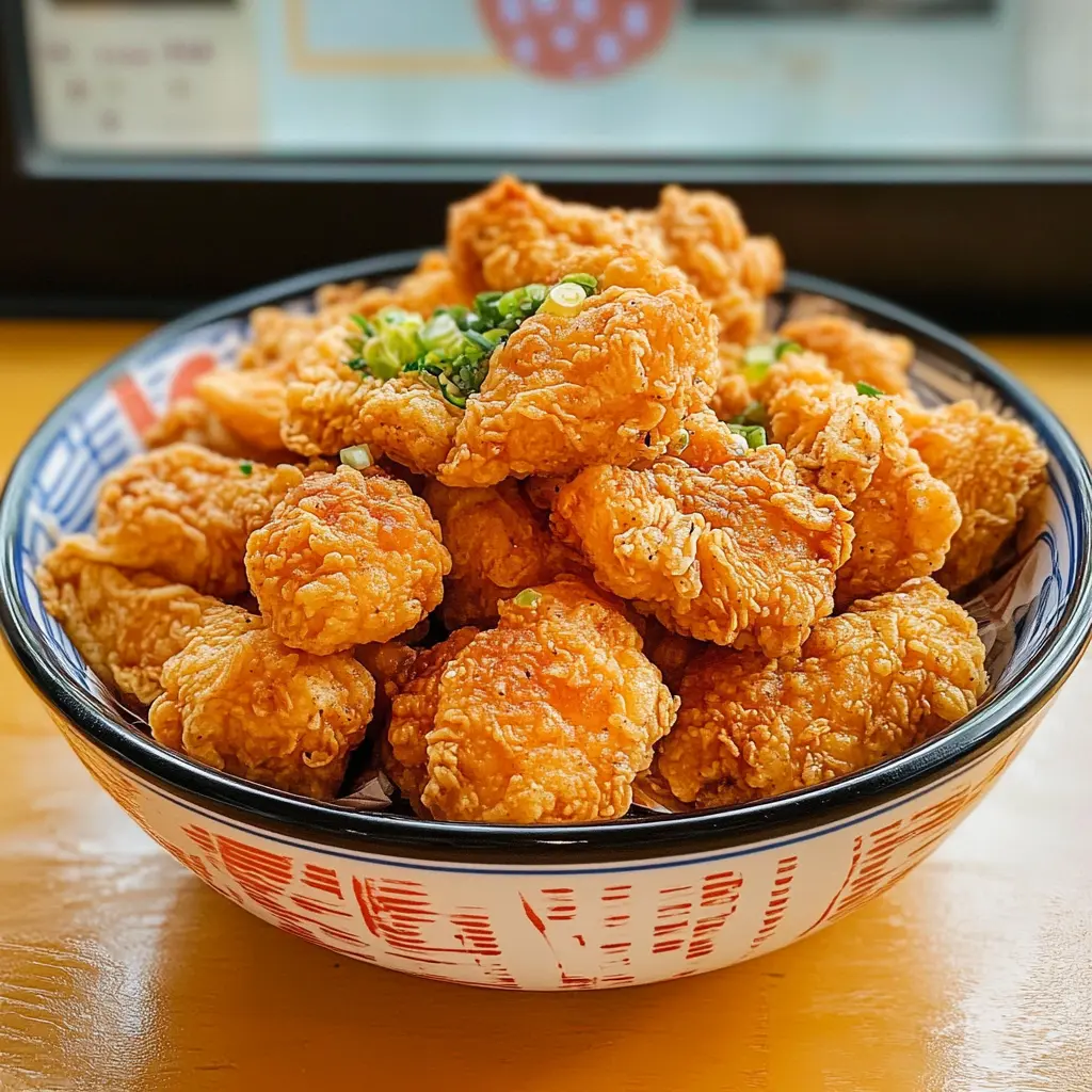 Crispy on the outside and juicy on the inside, this Japanese Fried Chicken is sure to please! Made with tender chicken marinated in a blend of soy sauce, ginger, and garlic, it’s perfect for a family dinner or a weekend get-together. Don’t forget to save this recipe for your next meal prep or fun gathering!