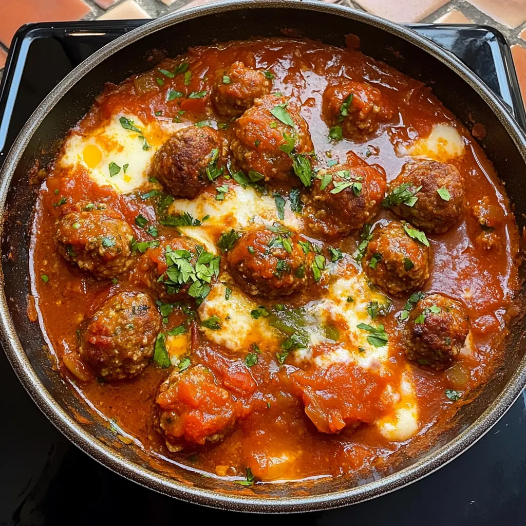 Spice up your dinner with this delicious Meatball Tagine! Bursting with flavors from aromatic spices and fresh herbs, this North African dish features tender meatballs simmered in a rich, savory sauce. Perfect for family gatherings or cozy nights, save this recipe now and bring a touch of Morocco to your table!