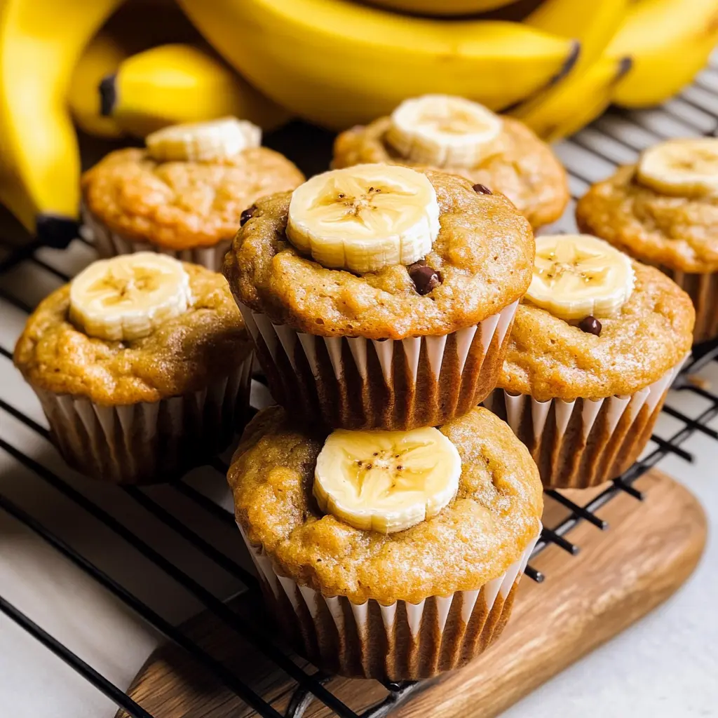 These Protein Banana Muffins are perfect for a quick breakfast or snack! Loaded with ripe bananas and packed with protein, they keep you satisfied and energized. Enjoy the delicious flavor while fueling your day! Save this recipe for a fantastic way to use up those overripe bananas—great for meal prep or a post-workout treat!