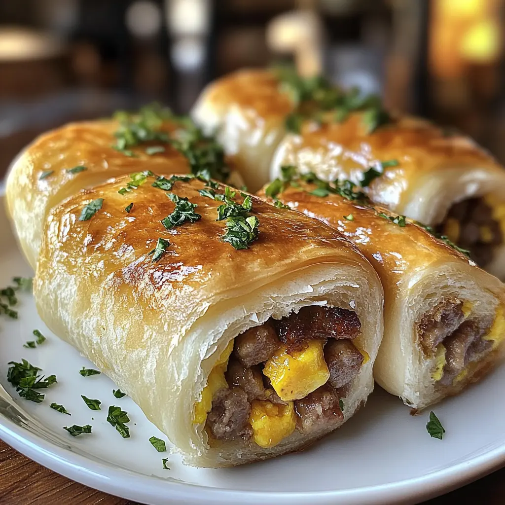 Wake up to the deliciousness of Sausage and Egg Breakfast Rolls! These easy-to-make rolls are packed with savory sausage and fluffy eggs, making breakfast a breeze. Perfect for busy mornings or a cozy brunch with friends. Save this recipe to bring comfort and satisfaction to your table anytime!