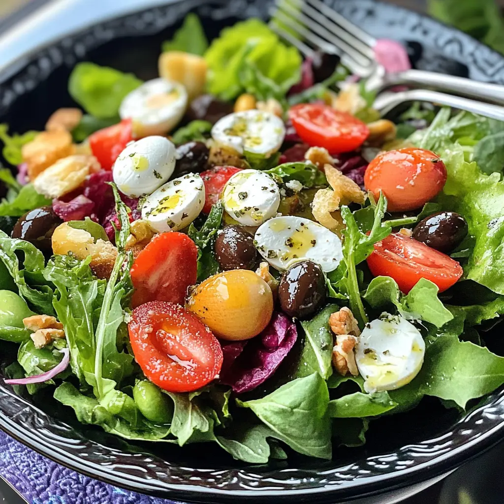 Brighten up your holiday table with this delightful Easter Salad! Packed with fresh greens, colorful veggies, and a zesty dressing, it’s the perfect side for your festive feast. This recipe features seasonal ingredients that bring a burst of flavor and a touch of spring. Save this pin for your Easter gathering or any special occasion!