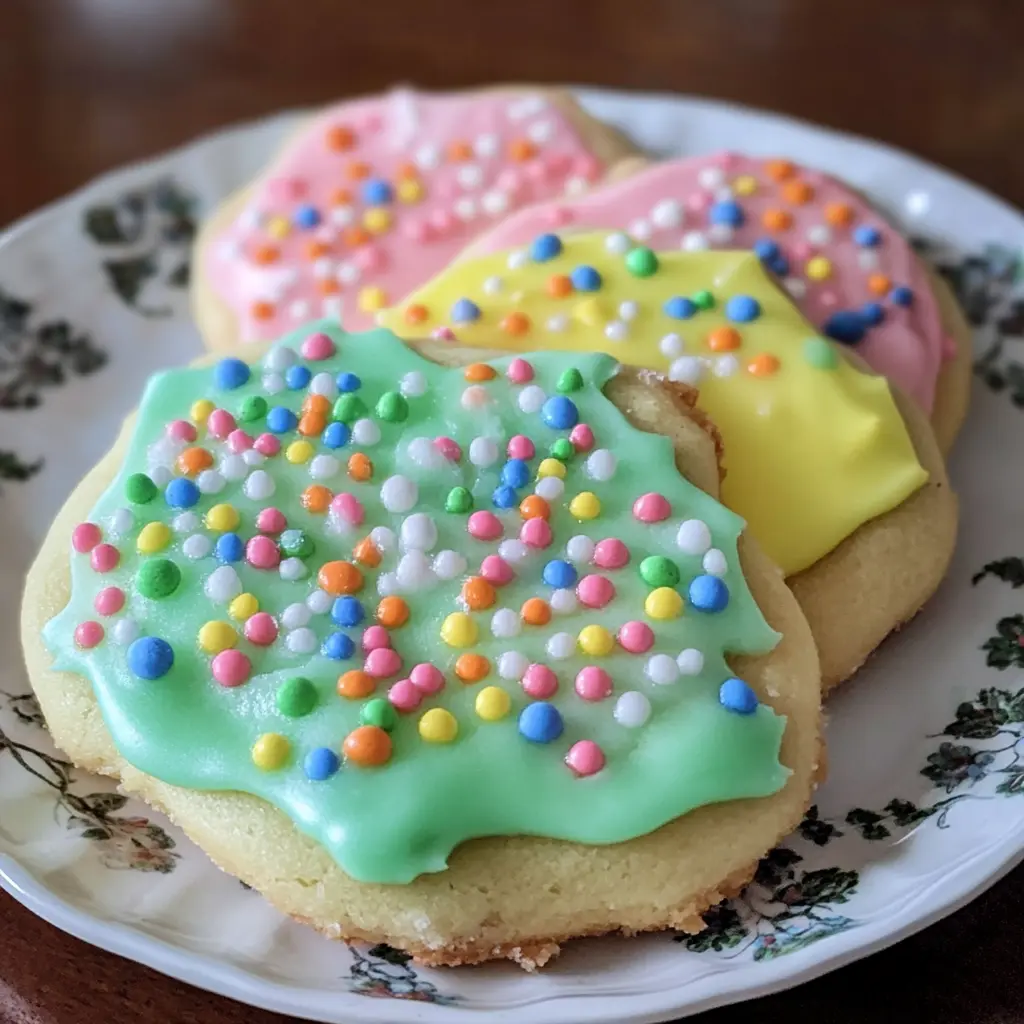 Looking for a fun and festive treat this Easter? These delightful Easter Sugar Cookies are soft, sweet, and perfect for decorating with colorful icing and sprinkles! Made with simple ingredients, they will be a hit at any spring gathering. Save this recipe to whip up a batch for your family and friends, or enjoy them as a special treat during the holiday!